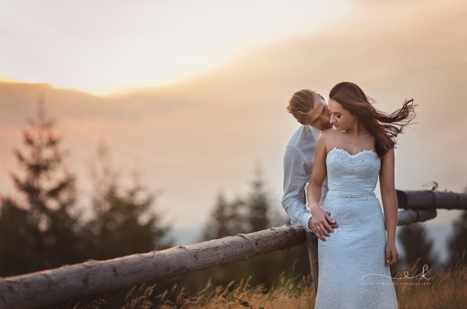 Sylwia i Kuba – góralski plener ślubny