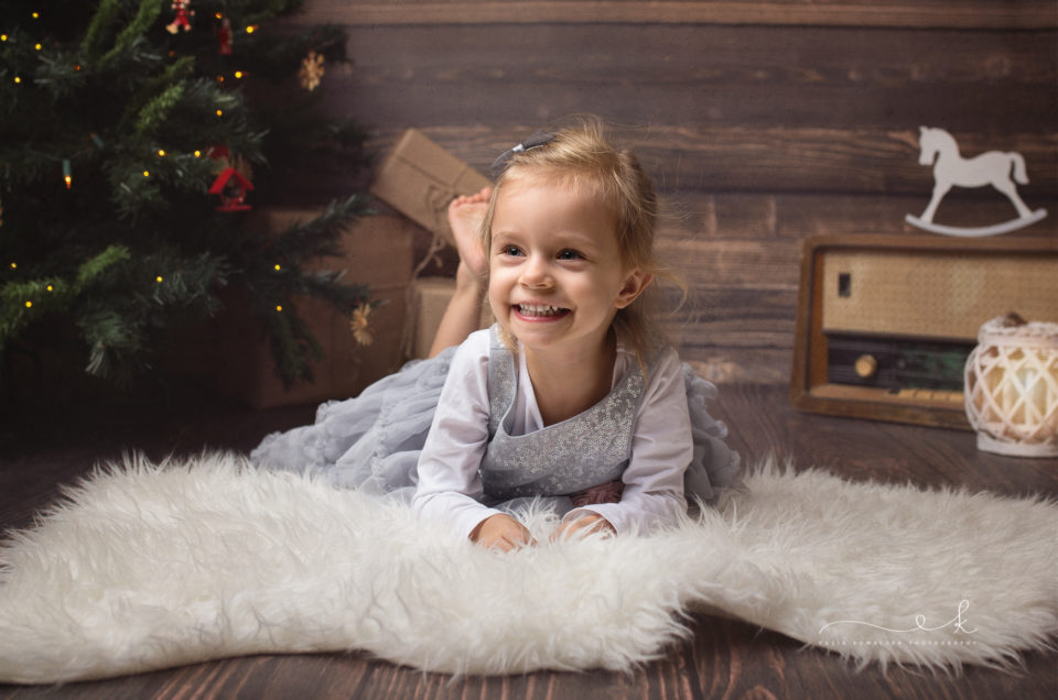 Sesja świąteczna Ani i Oli