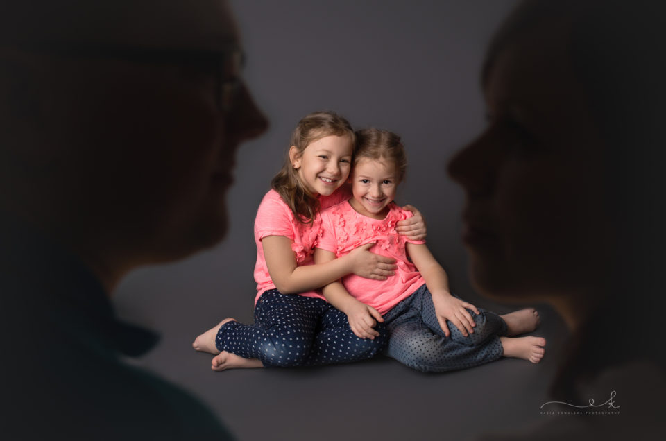 Rodzinna sesja studyjna w Krakowie