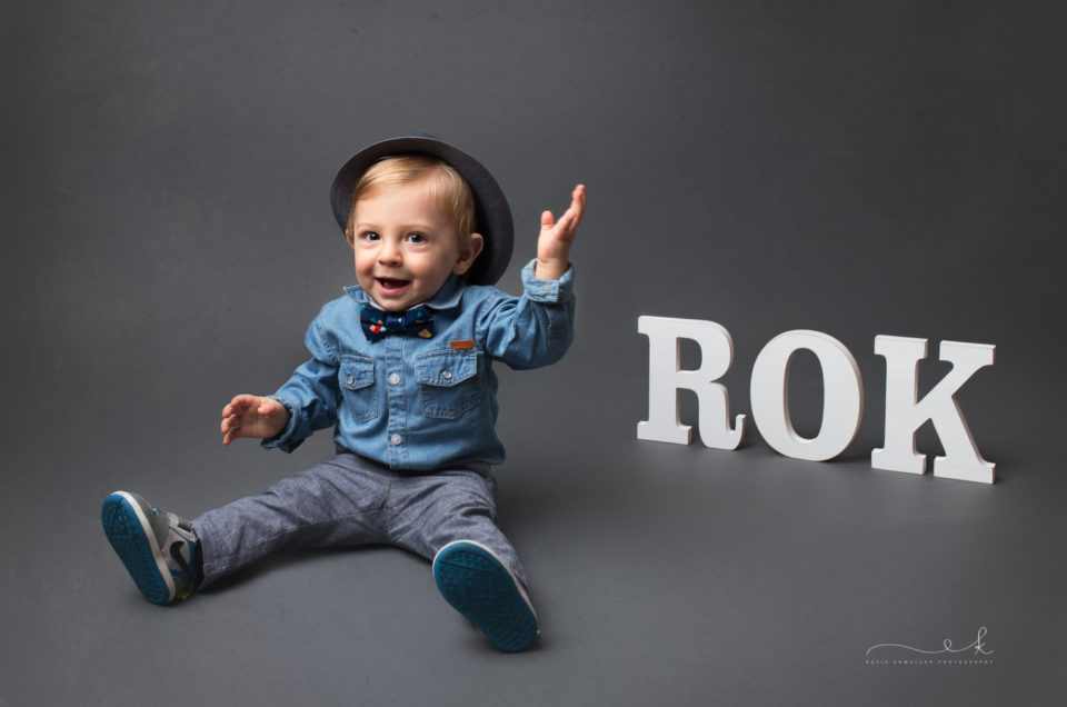 Ignaś – sesja na roczek