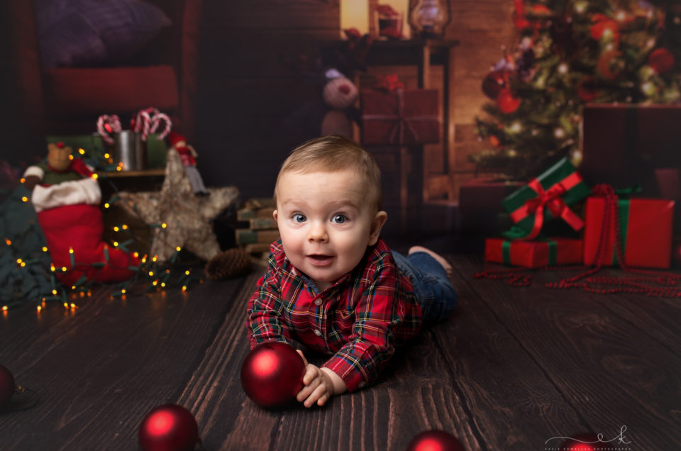 Mini sesja świąteczna Aleksa i Alana