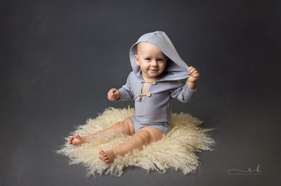 Rodzinna sesja na roczek