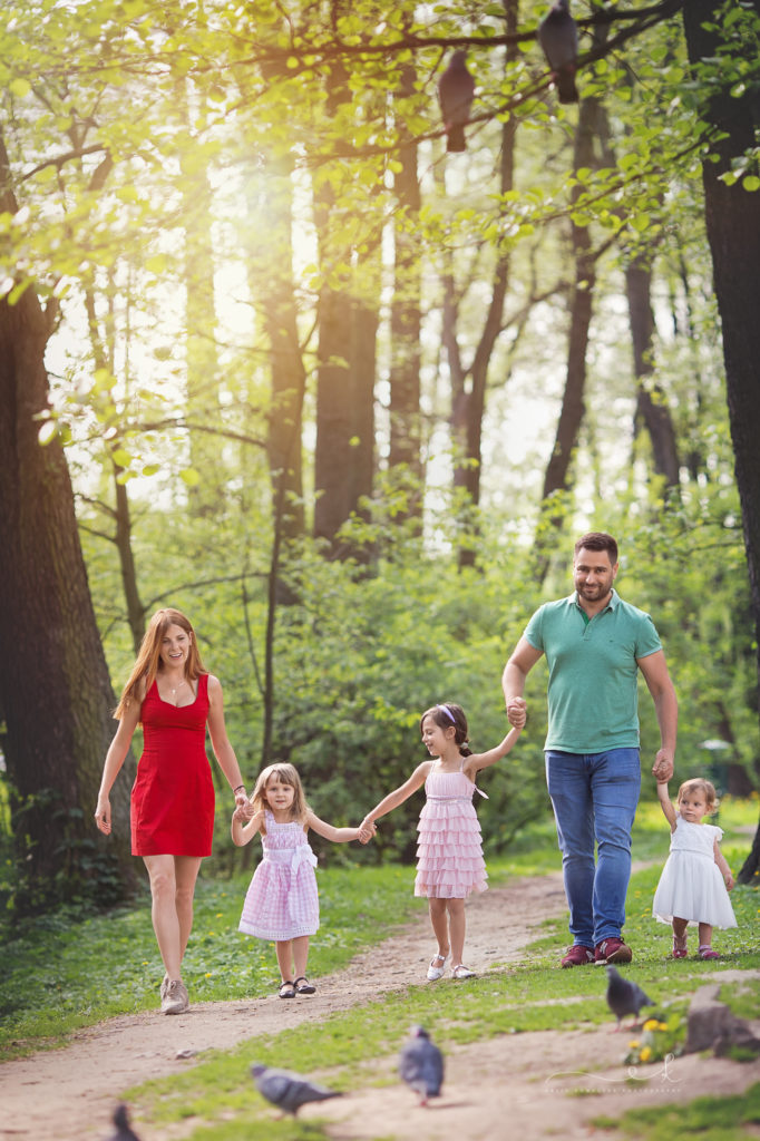 sesja plenerowa na dzień mamy