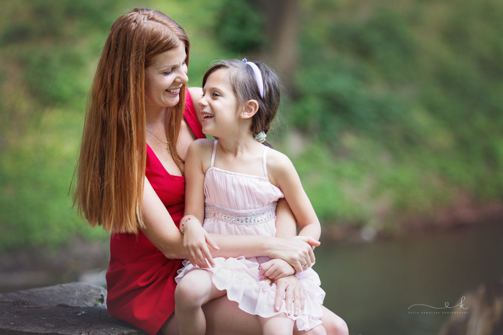 sesja plenerowa na dzień mamy