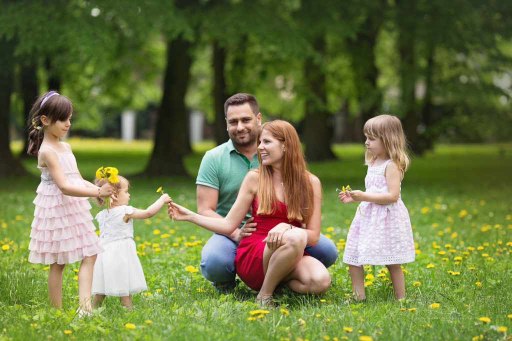 sesja plenerowa na dzień mamy