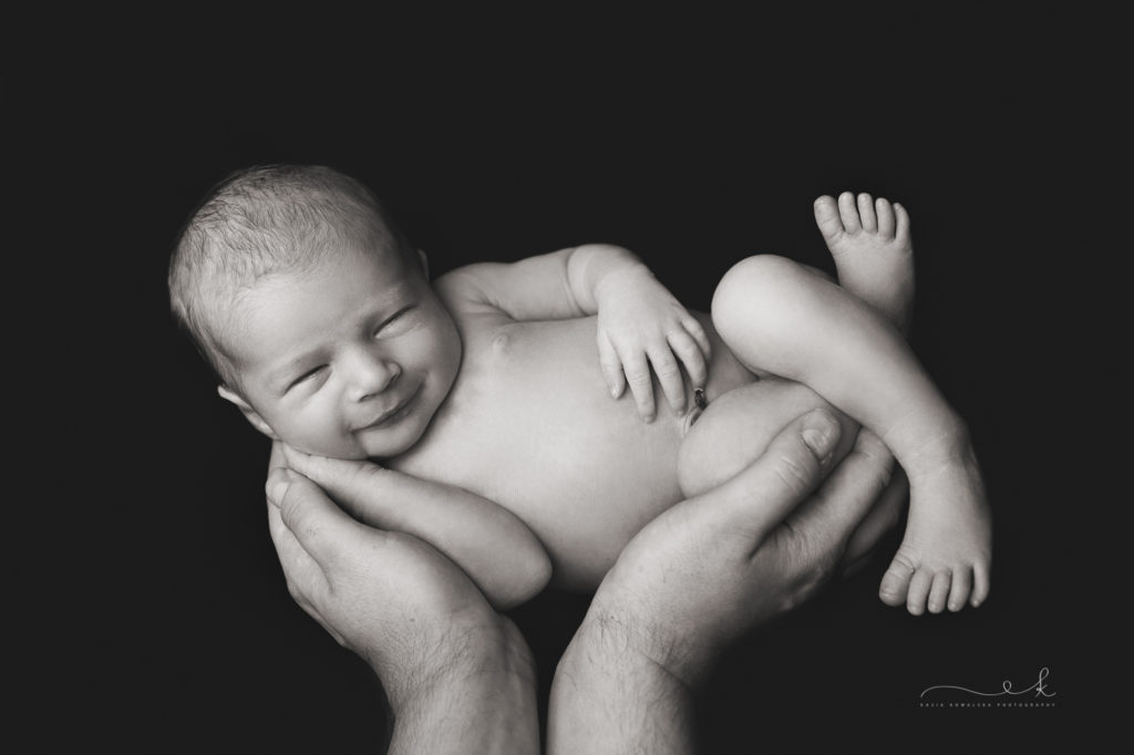 henio na sesji noworodkowej