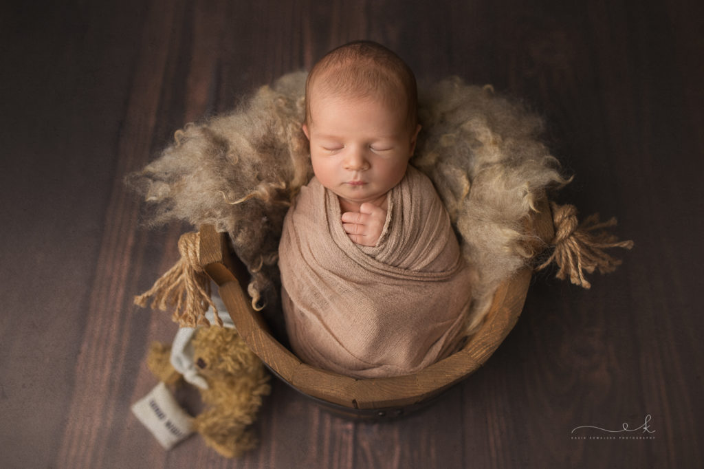 henio na sesji noworodkowej