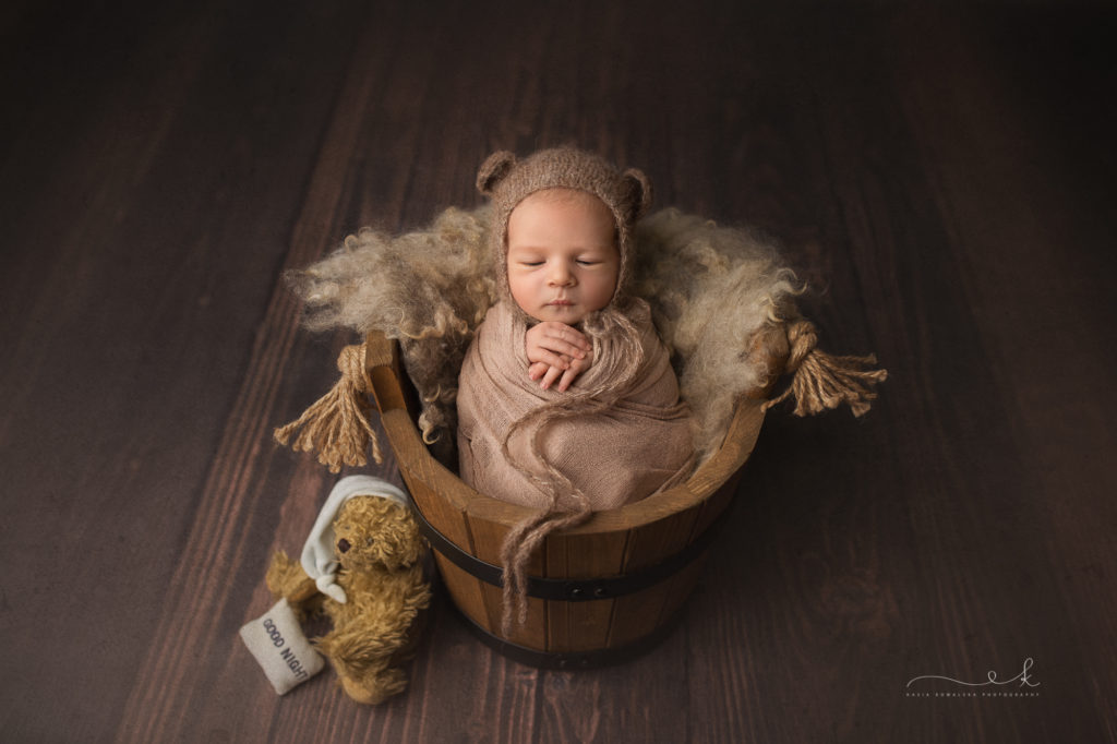 henio na sesji noworodkowej