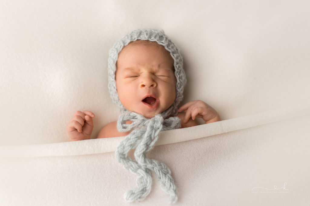 henio na sesji noworodkowej