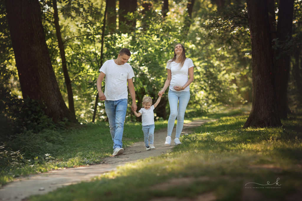 rodzinna sesja ciążowa