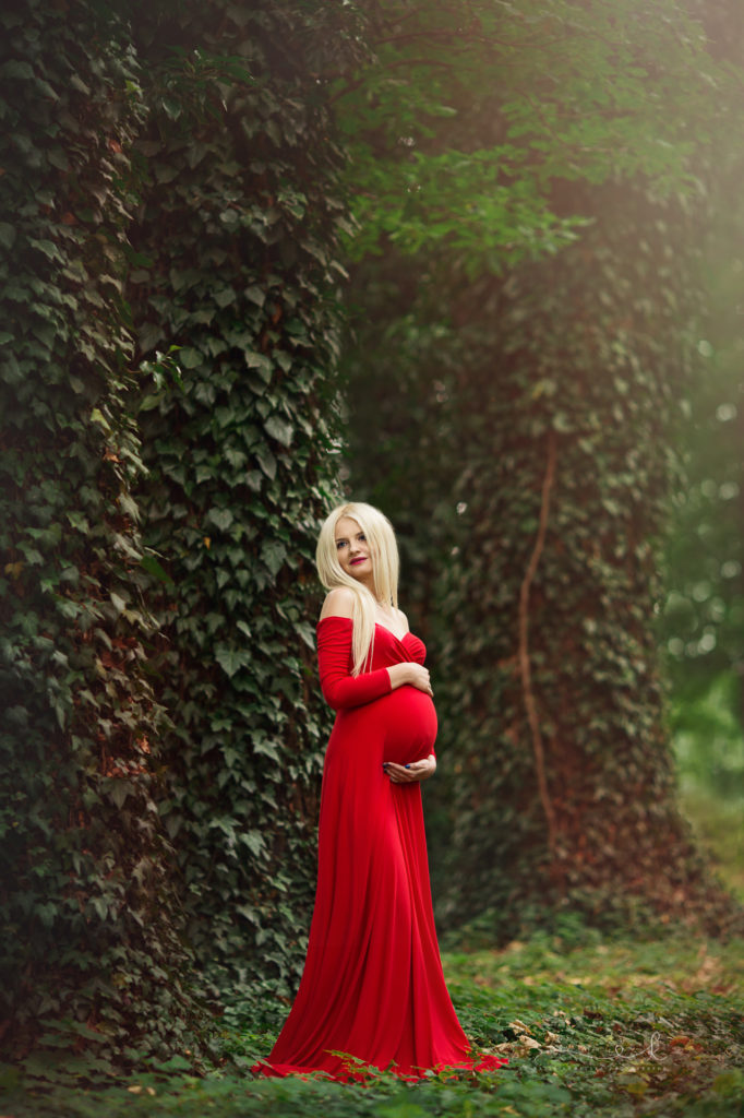 romantyczna sesja ciążowa