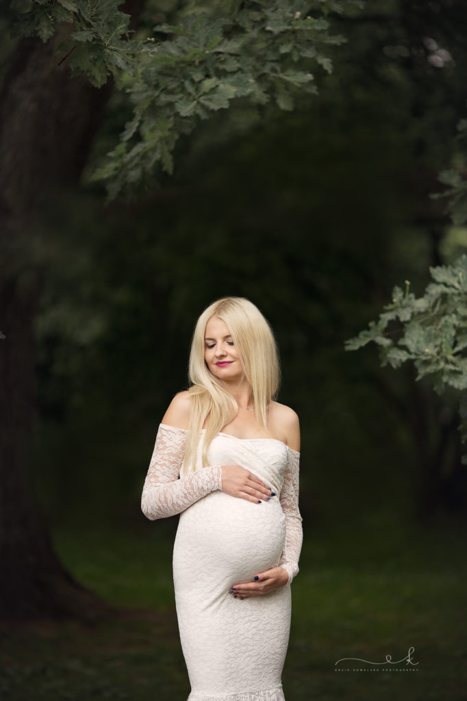 romantyczna sesja ciążowa