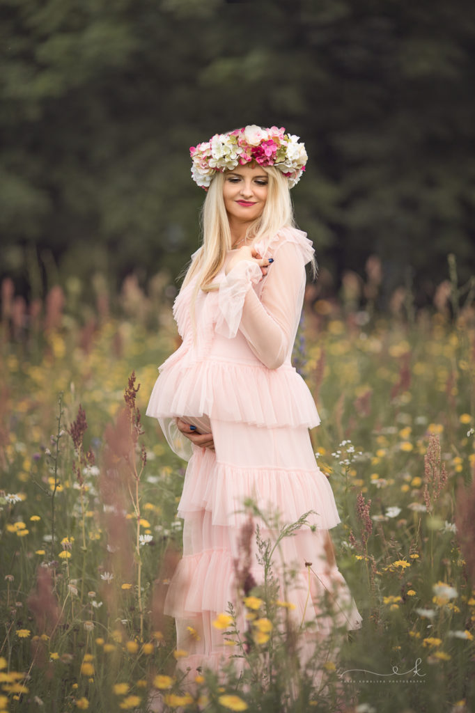 romantyczna sesja ciążowa