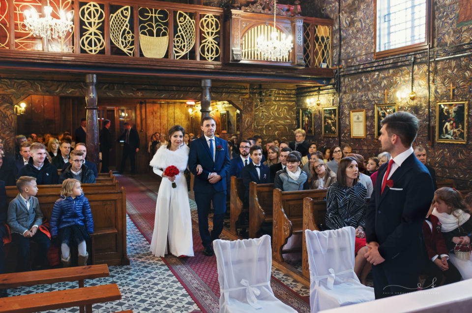 Natalia i Dawid – ślub w Woźnikach