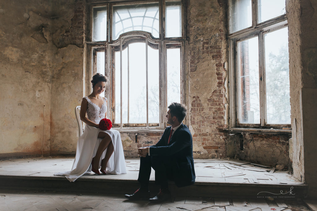 sesja ślubna w Krowiarkach