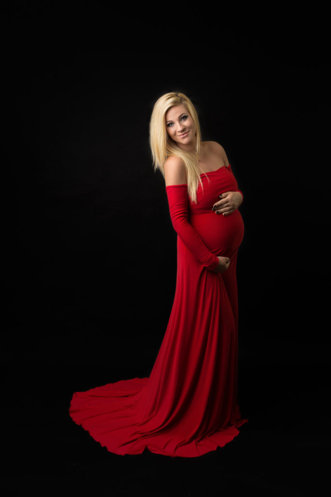 sensualna sesja ciążowa