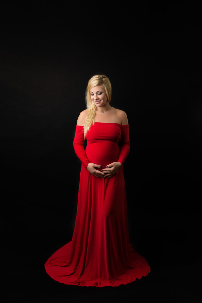 sensualna sesja ciążowa