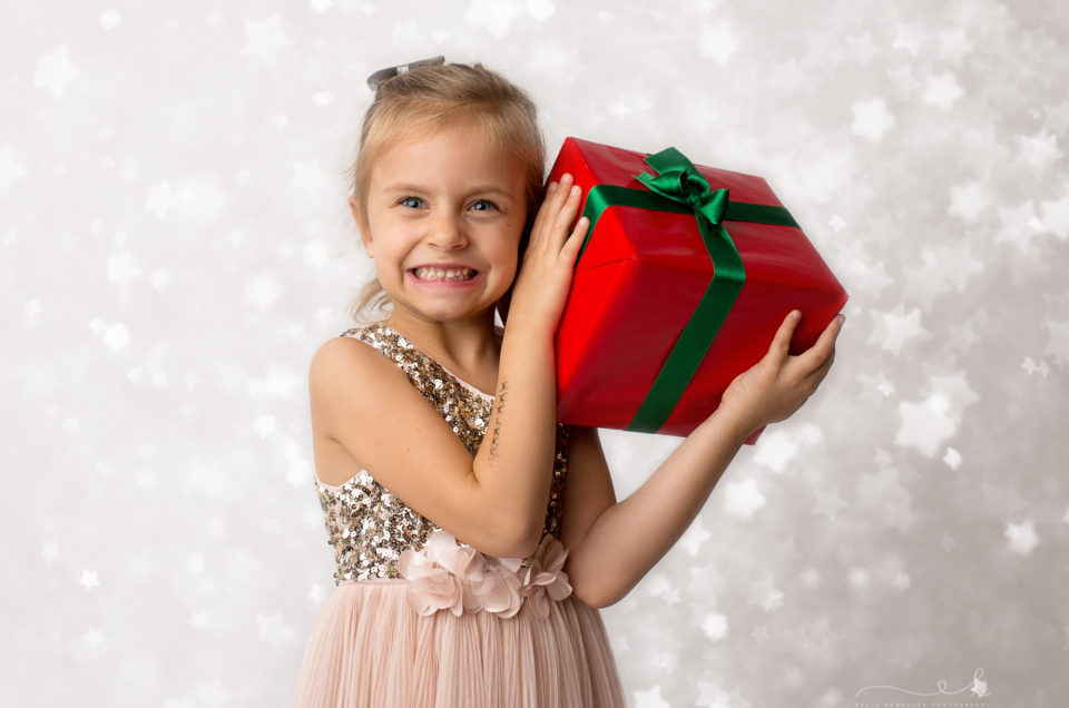 Ania na mini sesji świątecznej