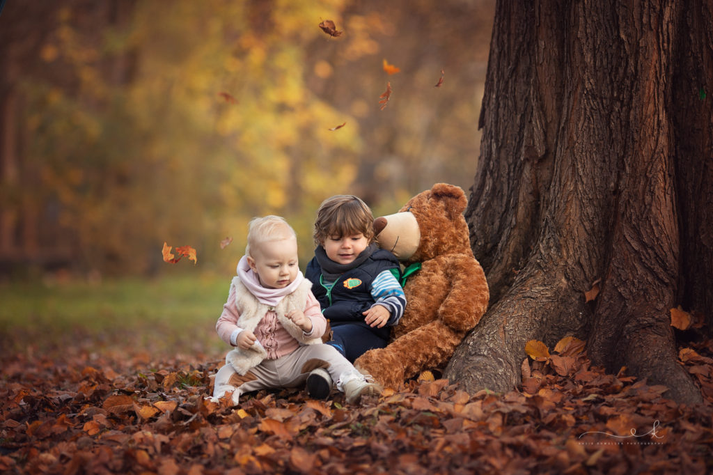 jesienna sesja plenerowa w krakowie