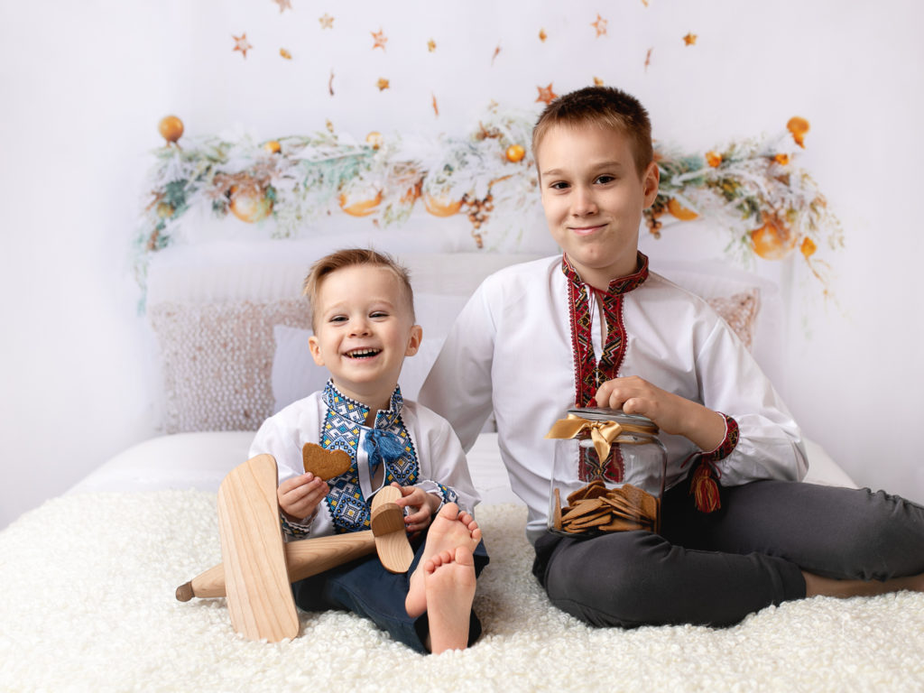 mini sesja swiateczna w tyncu