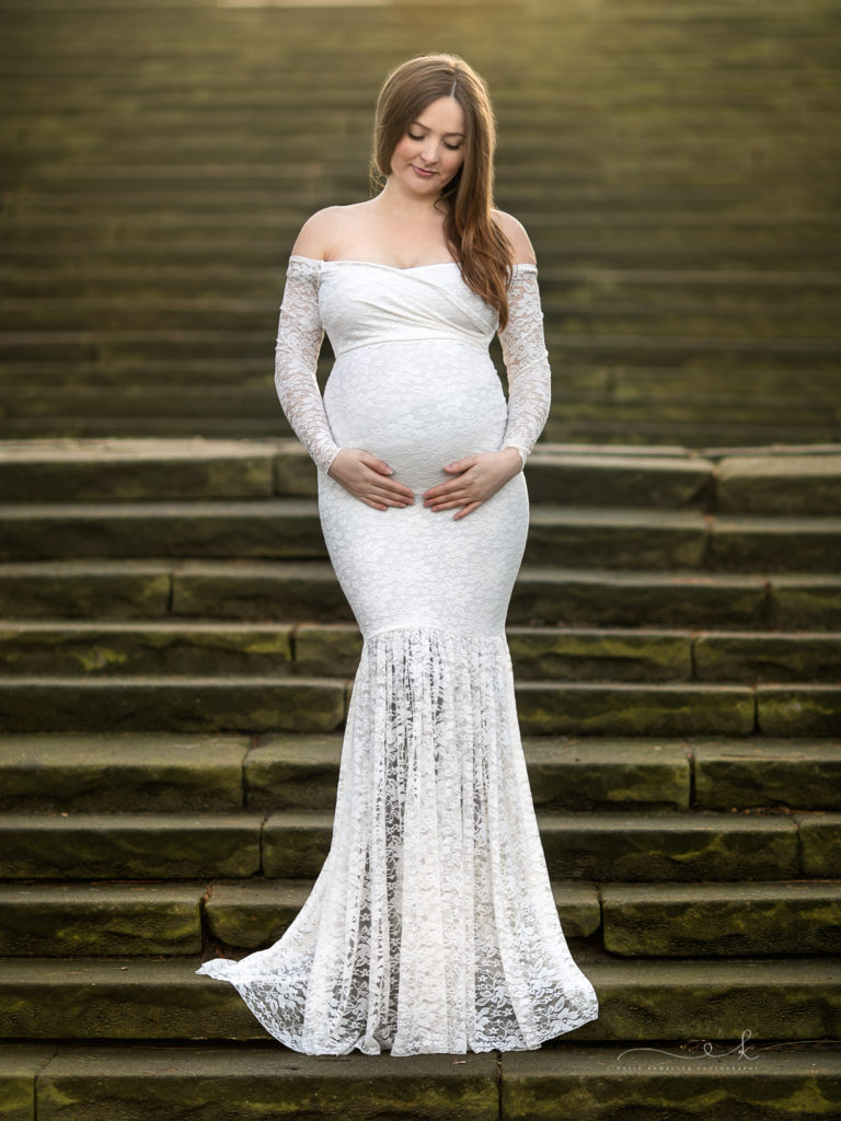 plenerowa sesja brzuszkowa