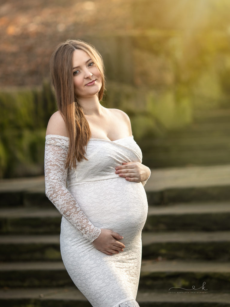 plenerowa sesja brzuszkowa