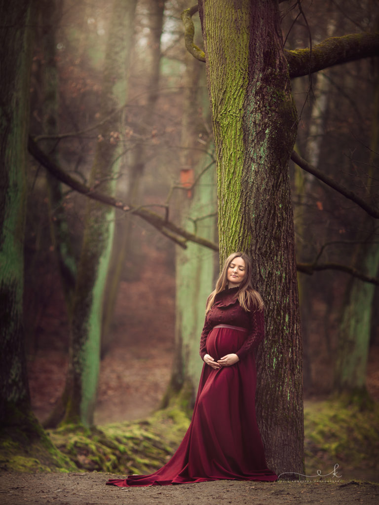 plenerowa sesja brzuszkowa