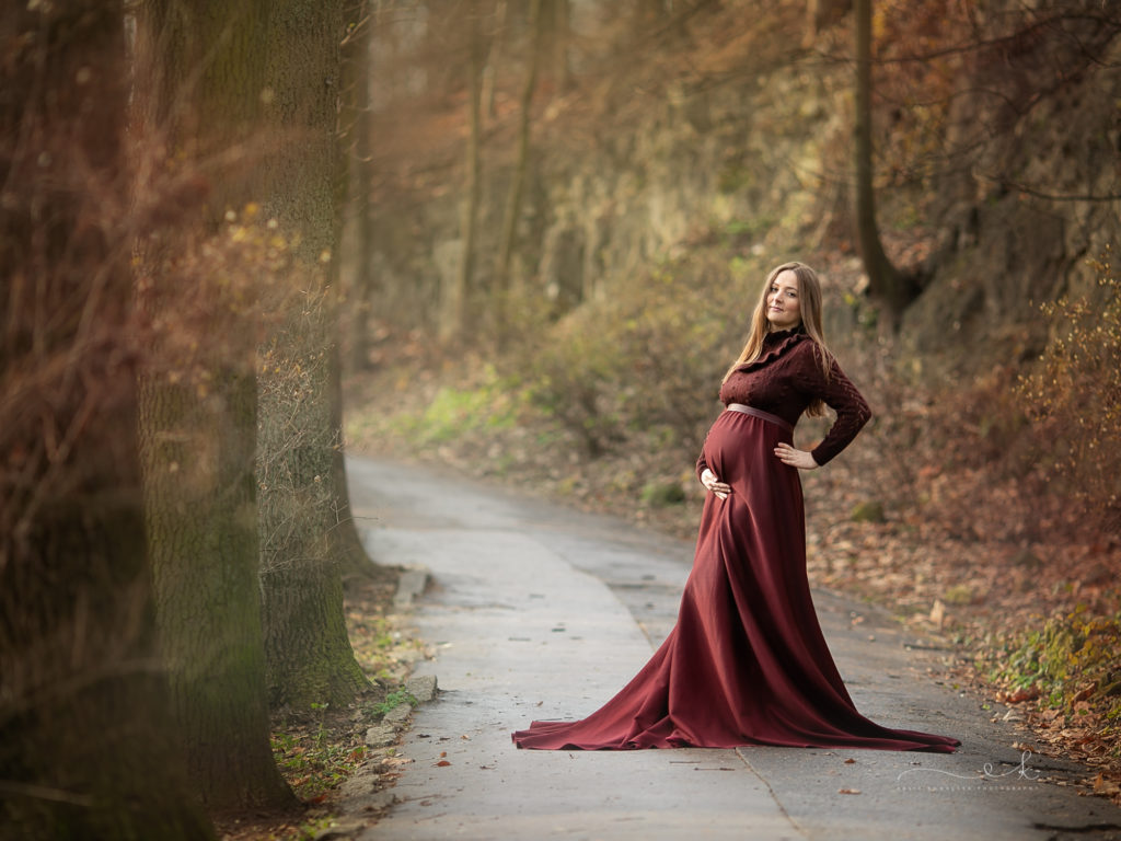 plenerowa sesja brzuszkowa