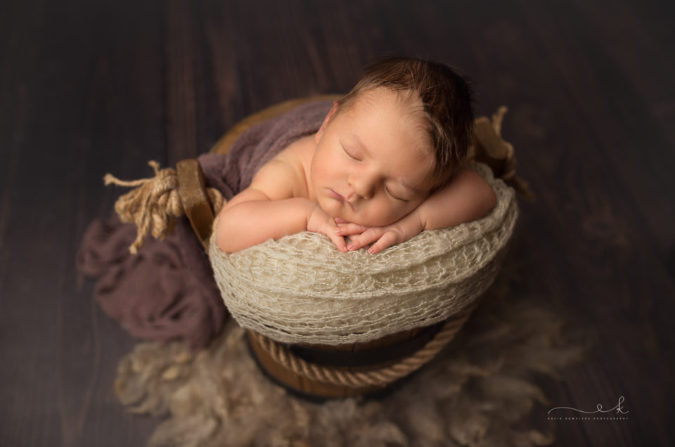 Sesja noworodkowa Bruna