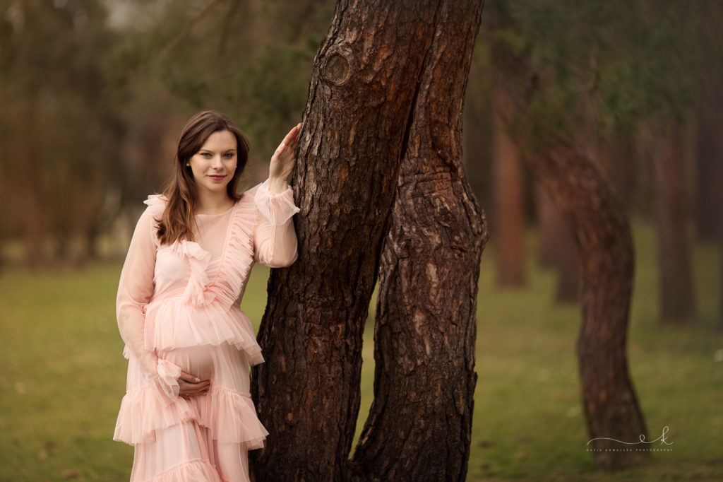 wiosenna mini sesja ciążowa