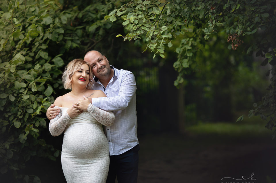Sesja ciążowa w Parku Kościuszki