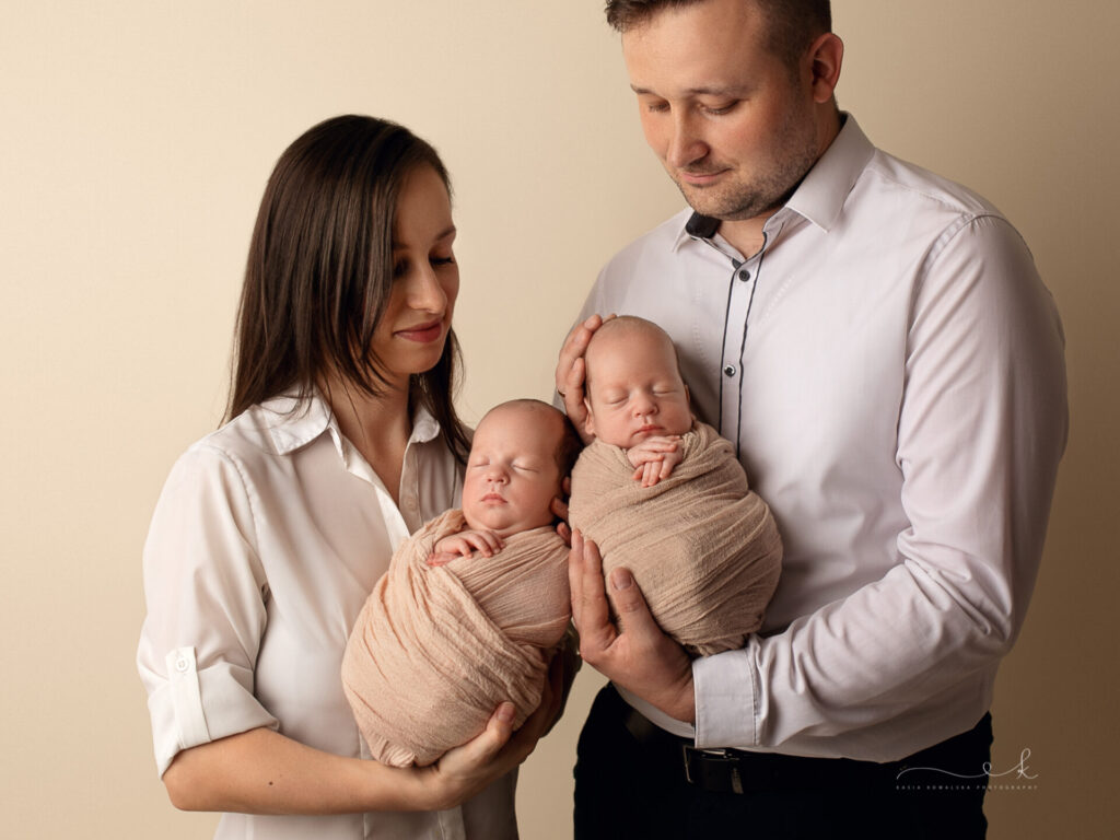 sesja noworodkowa bliźniaków