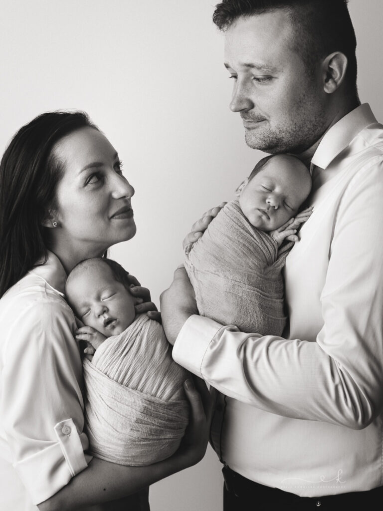 sesja noworodkowa bliźniaków