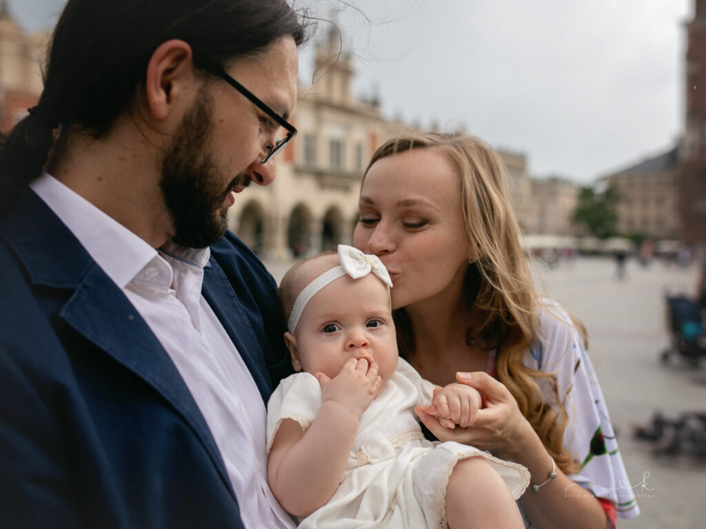 chrzest w kościele św. Wojciecha