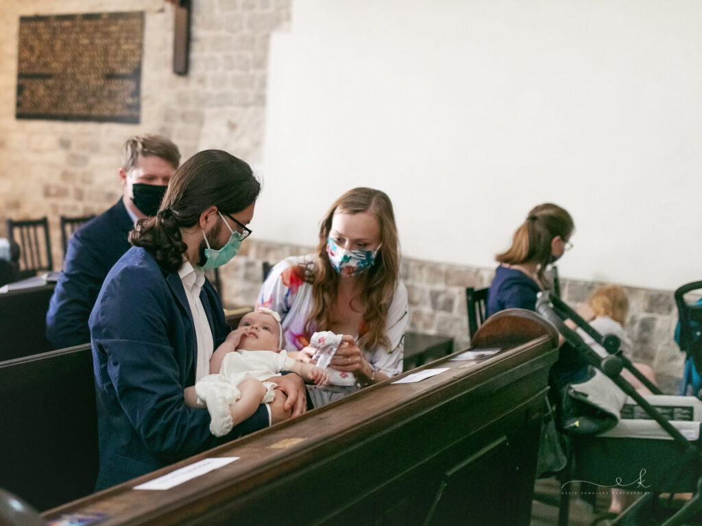 chrzest w kościele św. Wojciecha