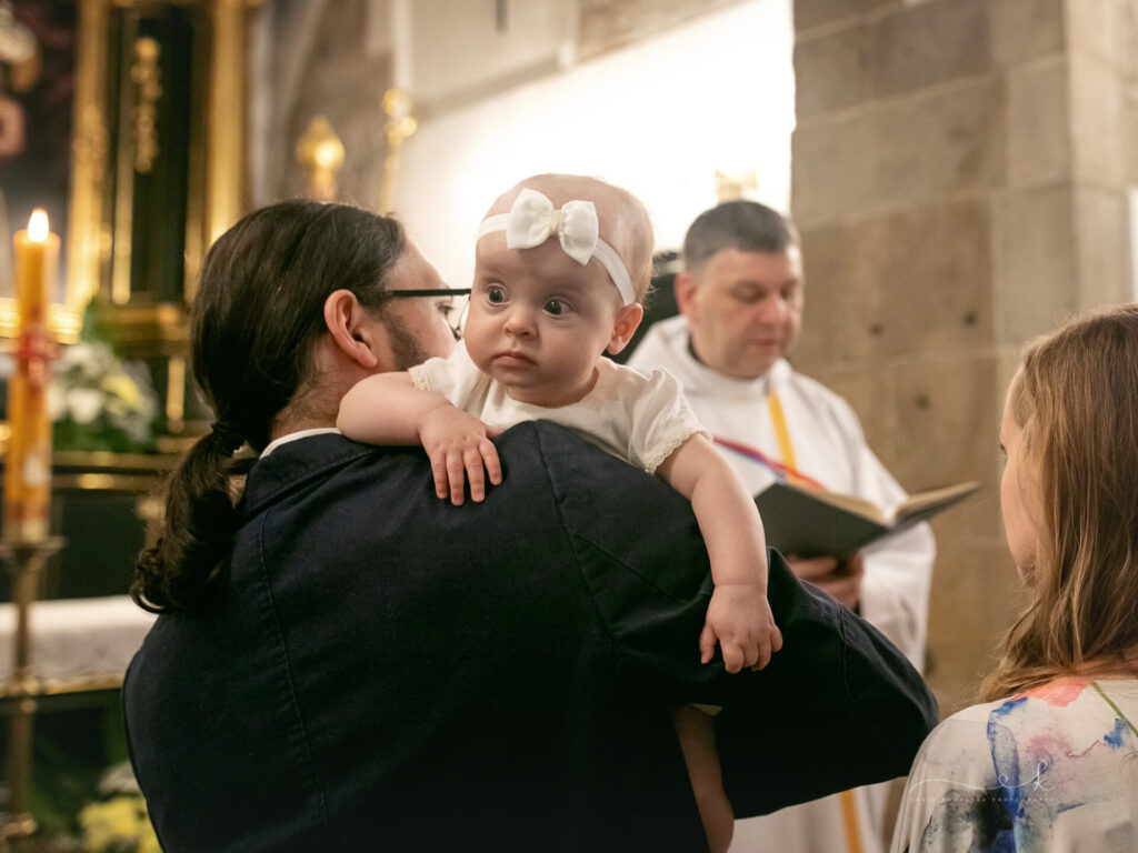 chrzest w kościele św. Wojciecha