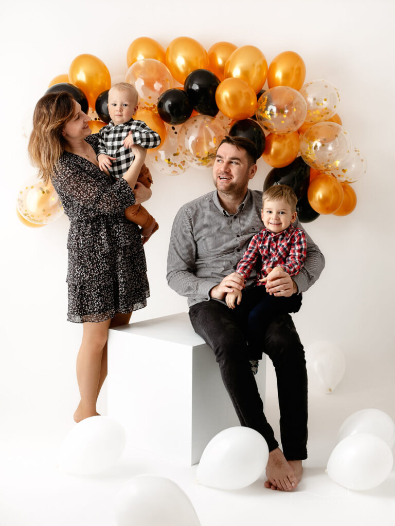Rodzinna sesja urodzinowa