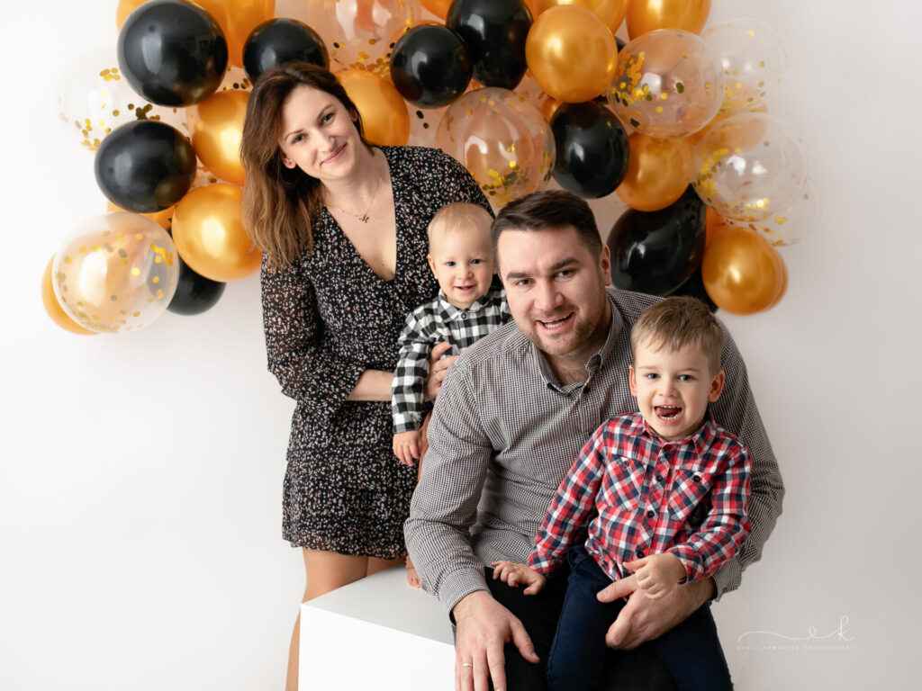 Rodzinna sesja urodzinowa