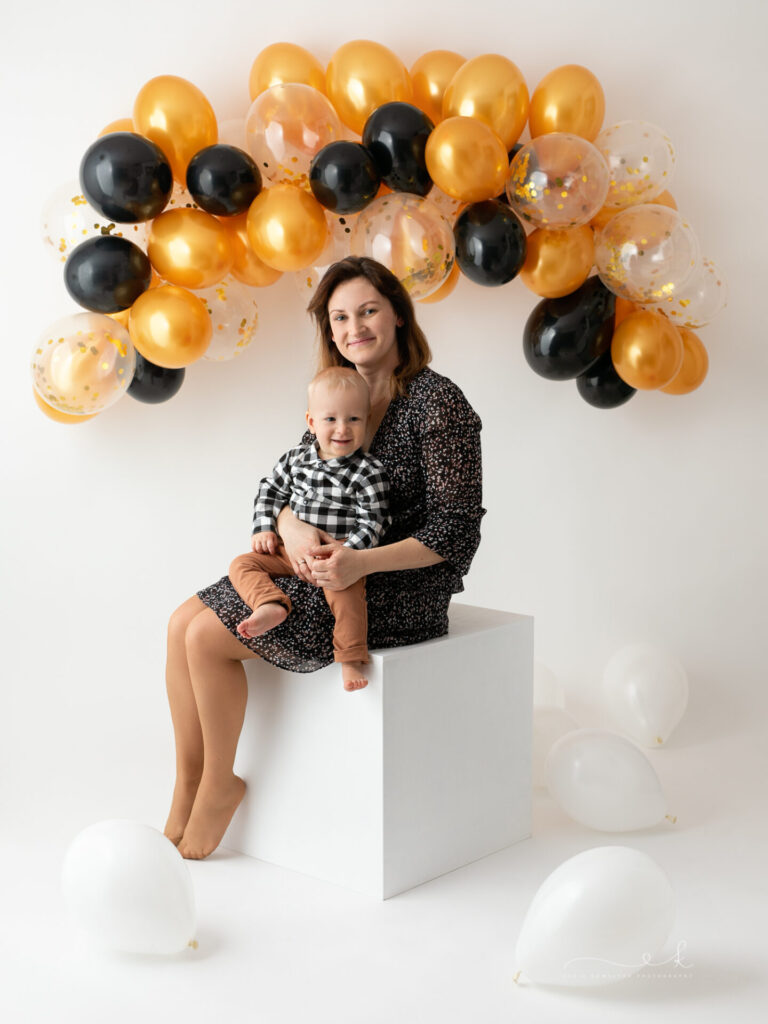 Rodzinna sesja urodzinowa