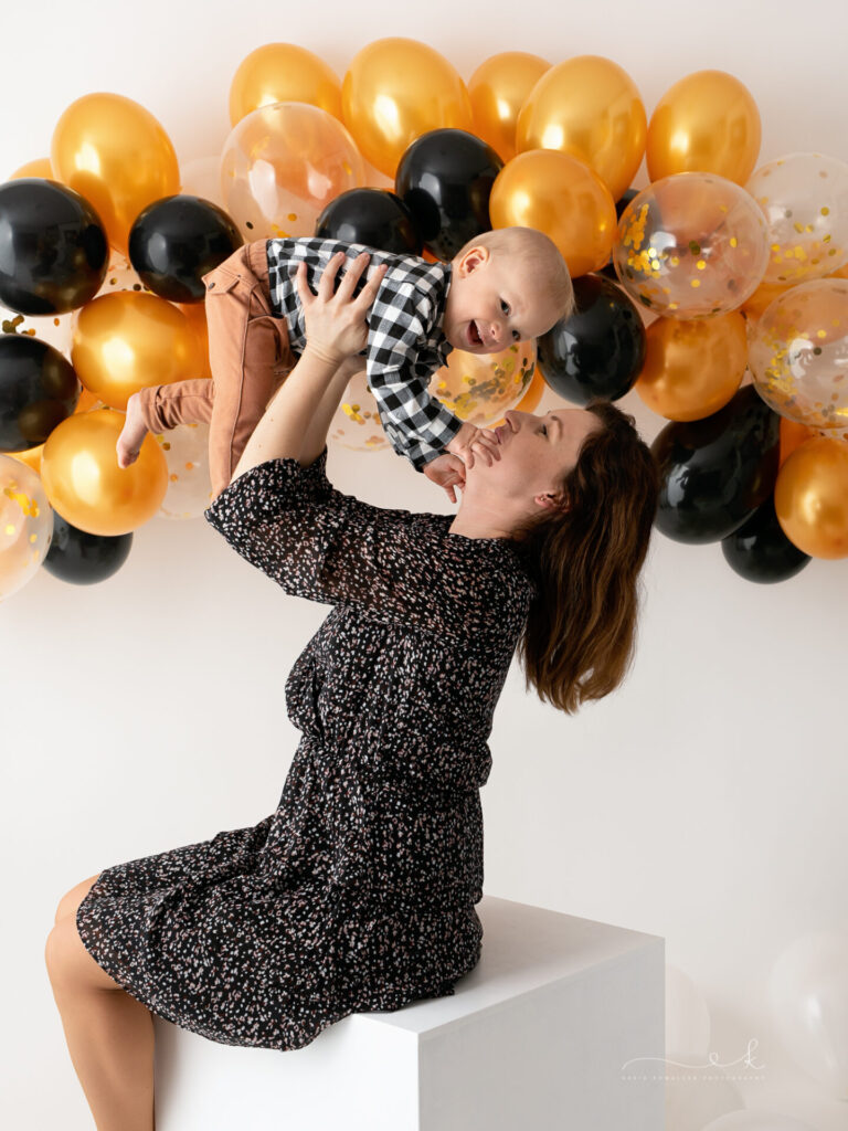 Rodzinna sesja urodzinowa