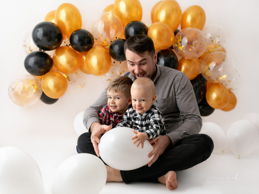 Rodzinna sesja urodzinowa