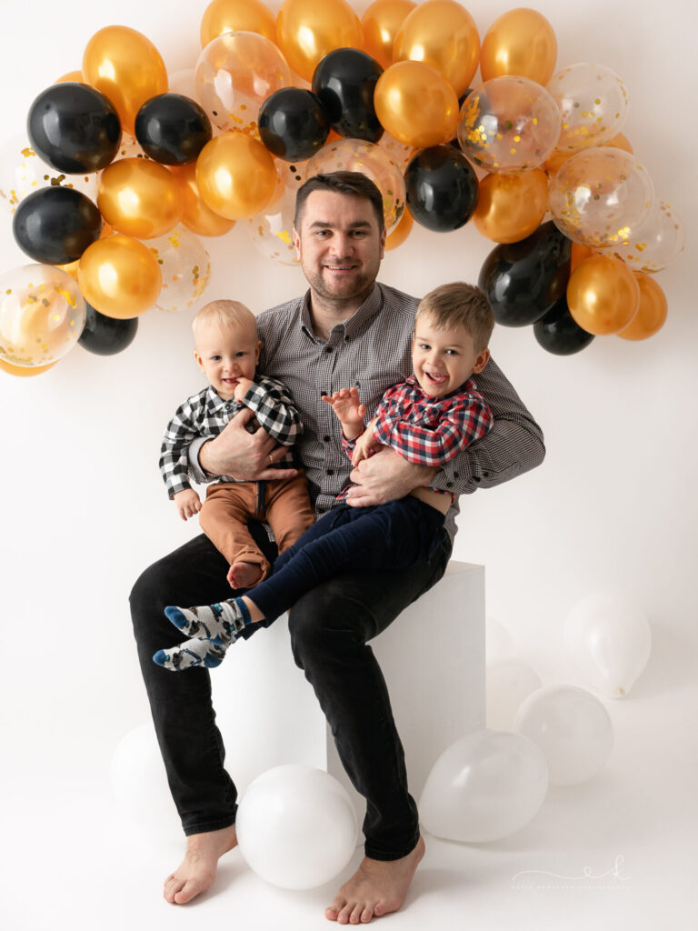 Rodzinna sesja urodzinowa