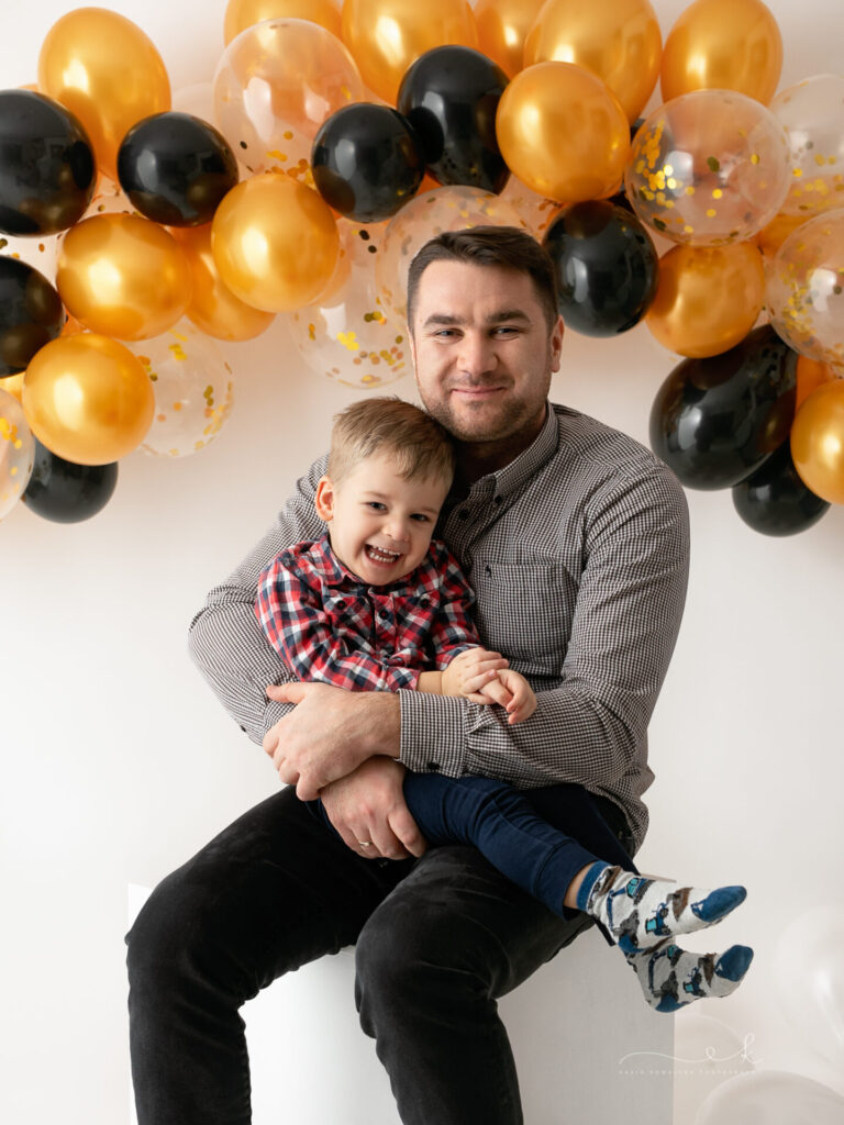 Rodzinna sesja urodzinowa