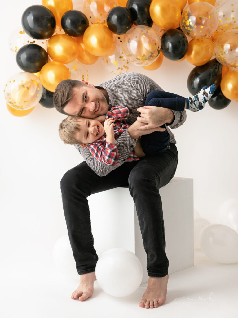 Rodzinna sesja urodzinowa