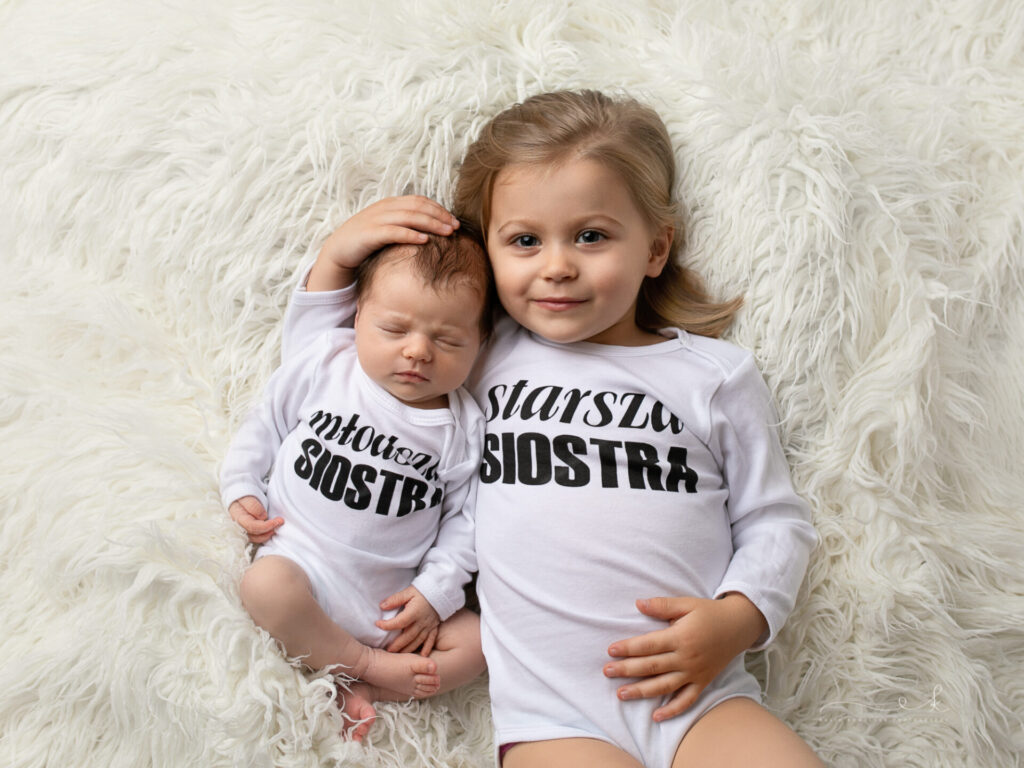 Minimalistyczna sesja noworodkowa