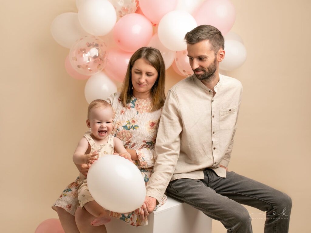 Sesja na pierwsze urodziny