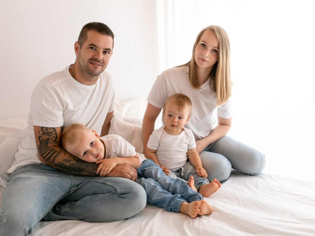 sesja rodzinna z okazji urodzin