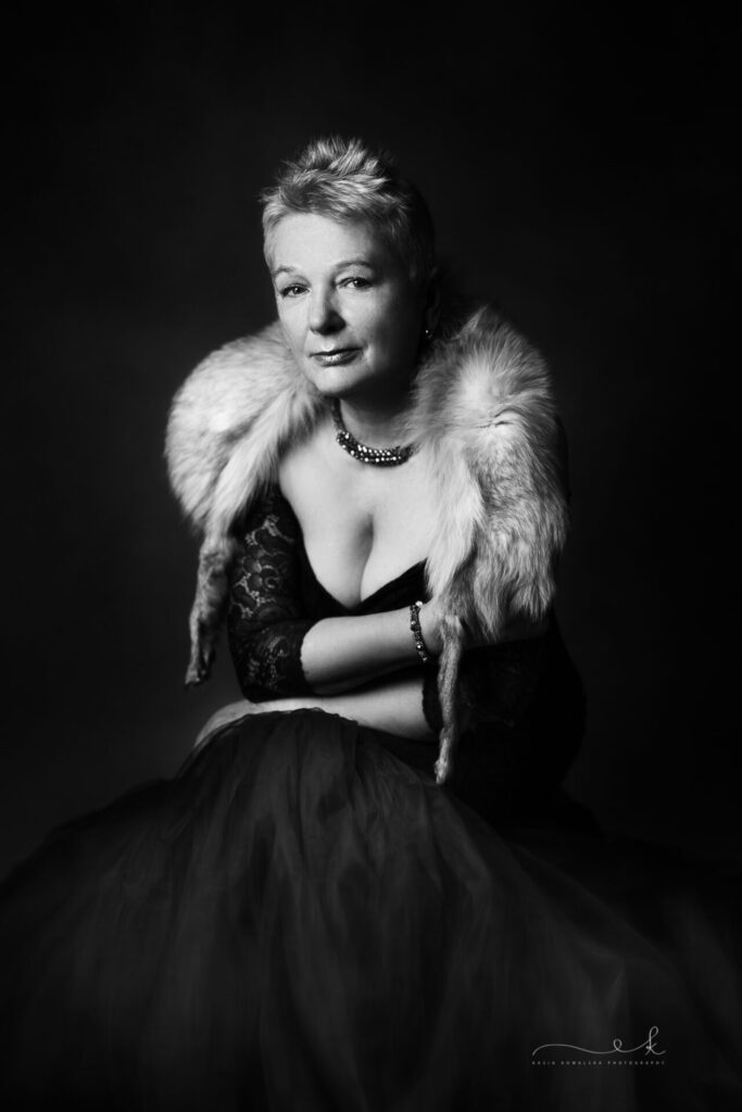 portret kobiety dojrzałej