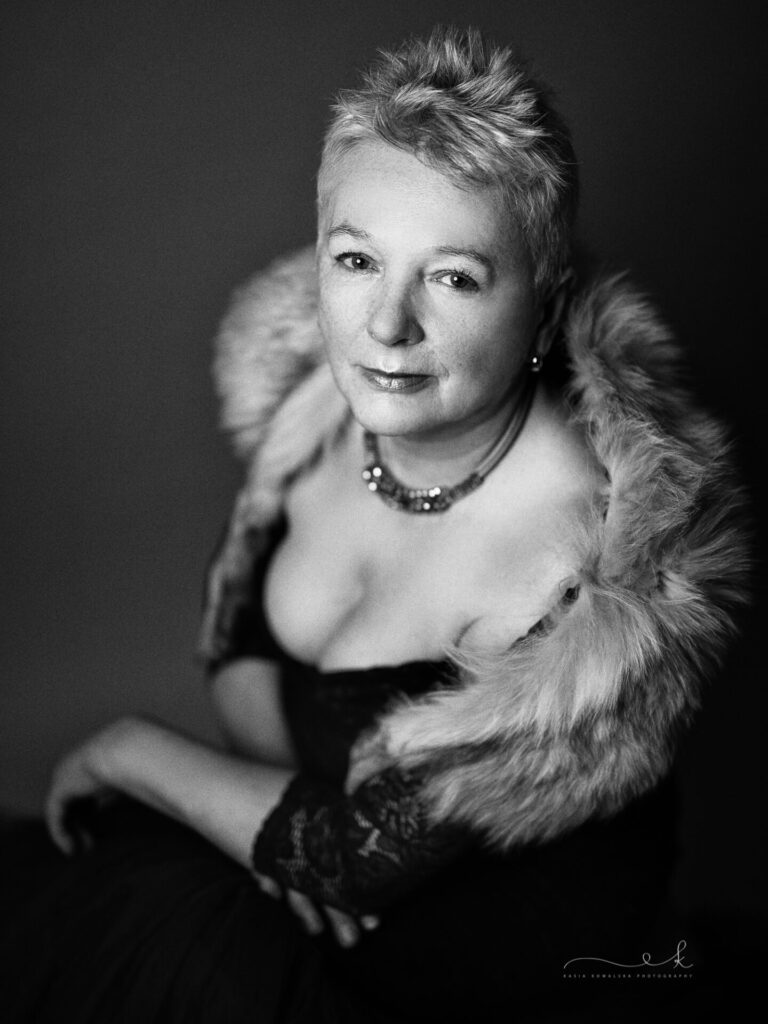 portret kobiety dojrzałej