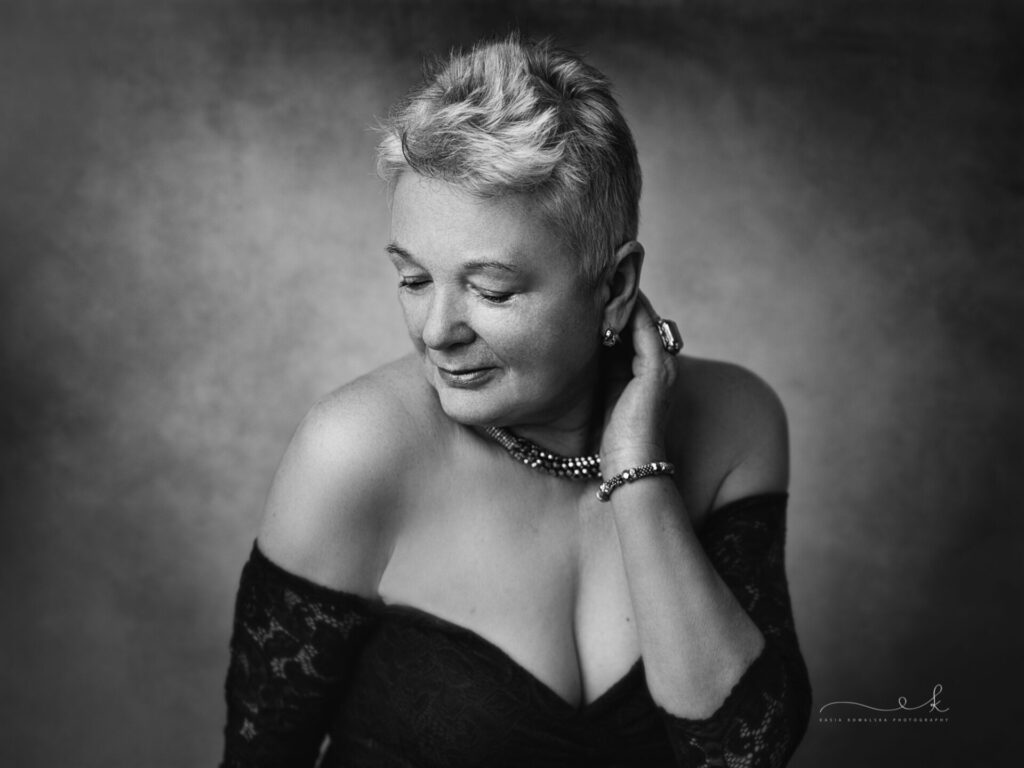 portret kobiety dojrzałej